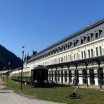 Fachada de la Estación de Canfranc