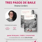 Presentación de Tres pasos de baile de Viviana Cordero en la Livraria Snob de Lisboa por Zsa Zsa Zsú Ediciones.