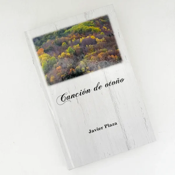 Cubierta de la novela Canción de otoño de Javier Plaza escritor